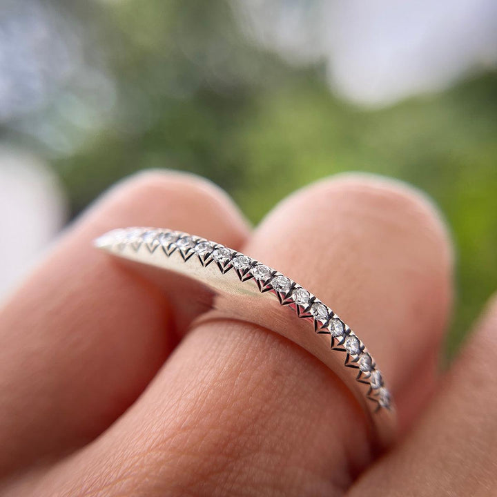 XSmall Diamond Ridge Slice Silver