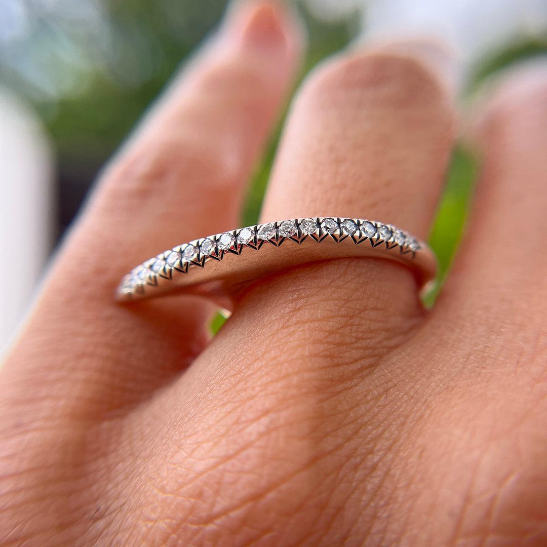 XSmall Diamond Ridge Slice Silver