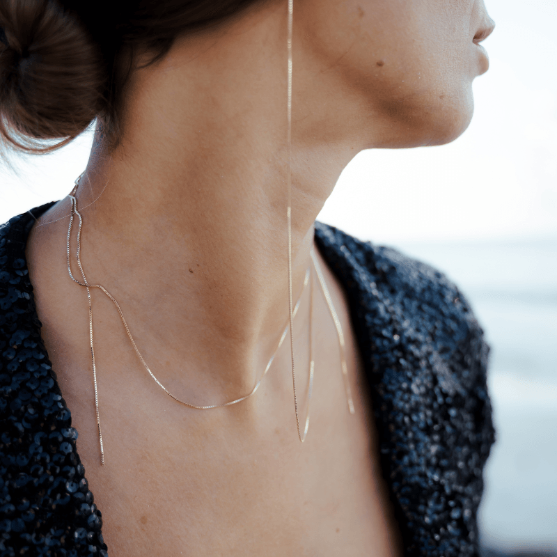 Wrap Earrings 18K