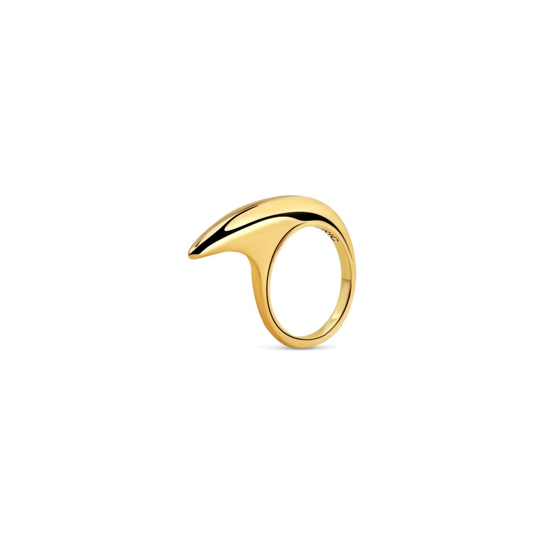Small Slice Ring 18K