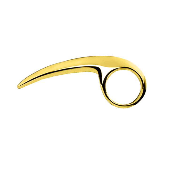 XLarge Slice Ring Gold Bronze