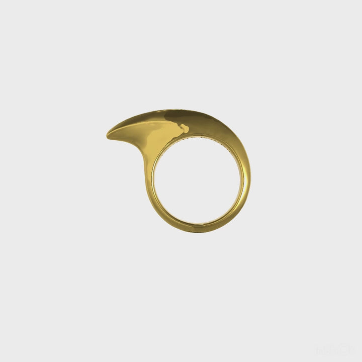 XSmall Slice Ring 18K