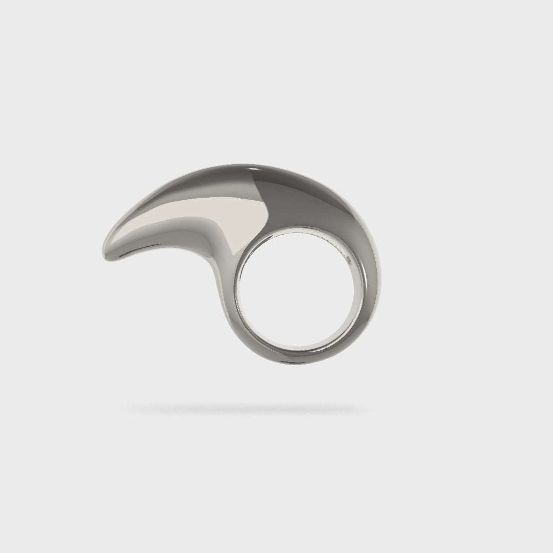 Large Crescent Ring