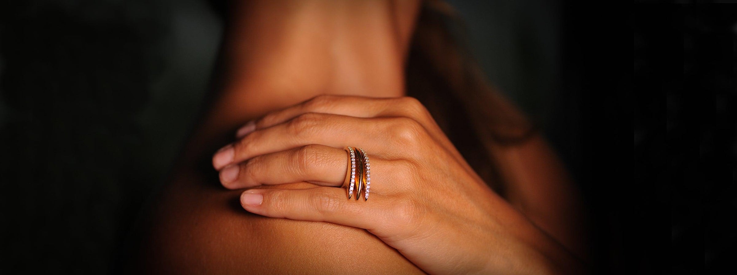 Fine 18K Stacks