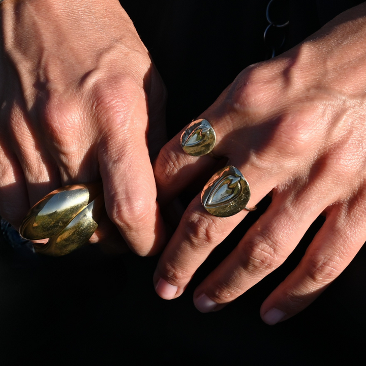 Pussy Prophecy Medallion Ring