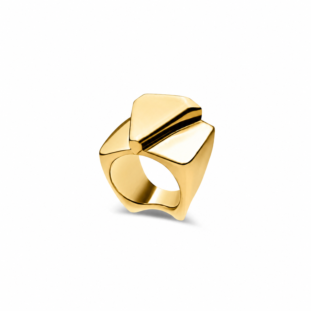 La Loba Ring Gold Bronze