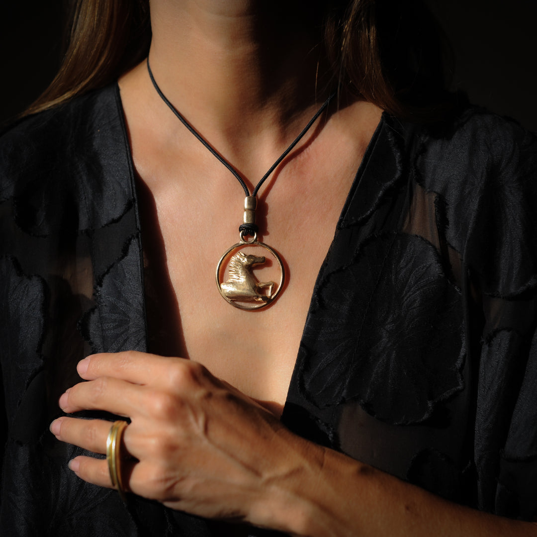 Small Fire Horse Talisman