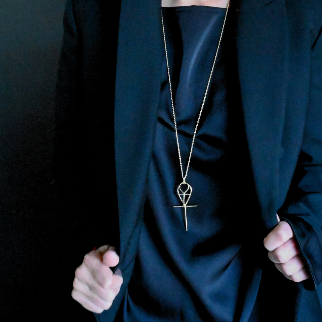 Ankh Set 14K Gold