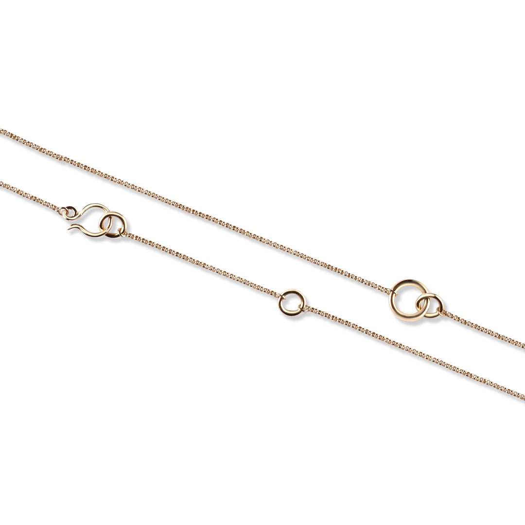 Loving Chain Necklace in 18K Gold