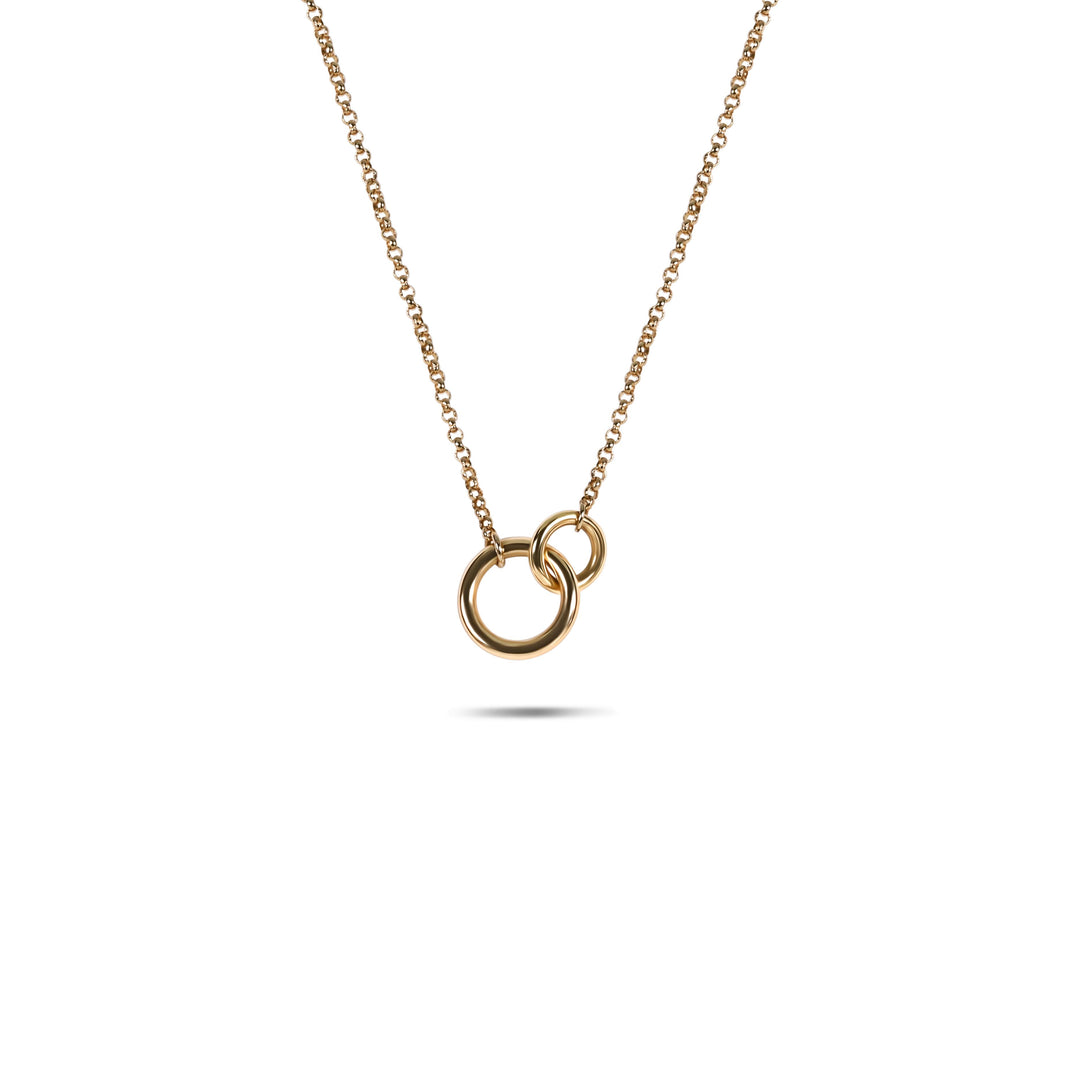 Loving Chain Necklace in 18K Gold