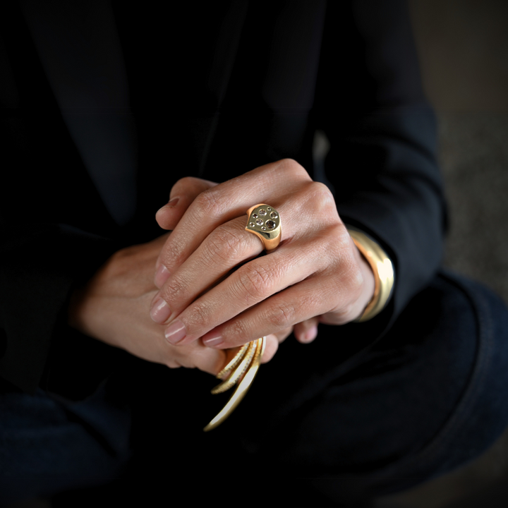 Celestial Diamond Ring 18K