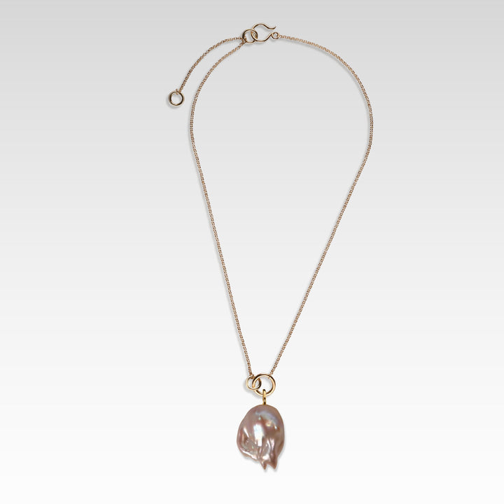 Baroque Charmer Necklace 18K