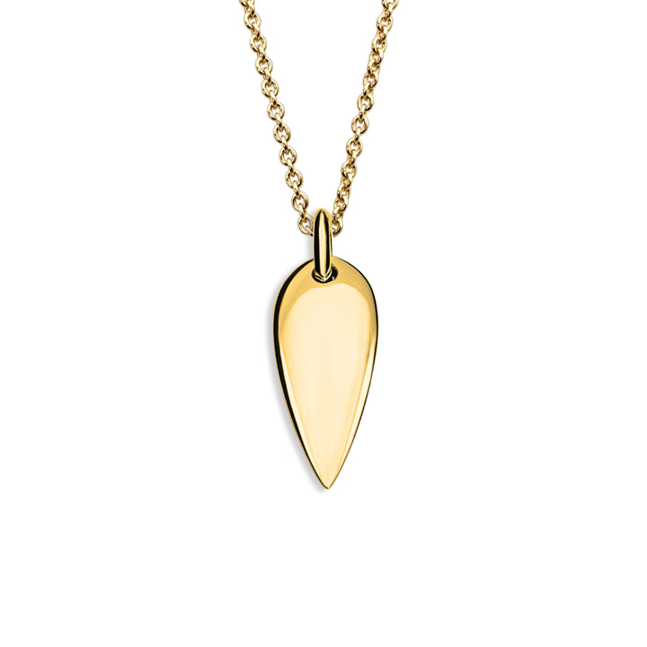 Medium Seeker Seed Pendant 18K Plated