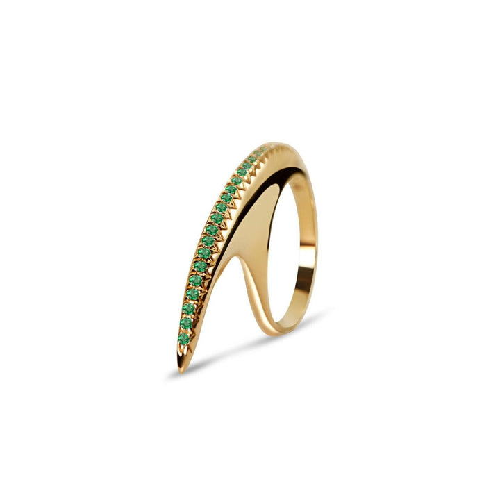 Medium Slice Rings 18K