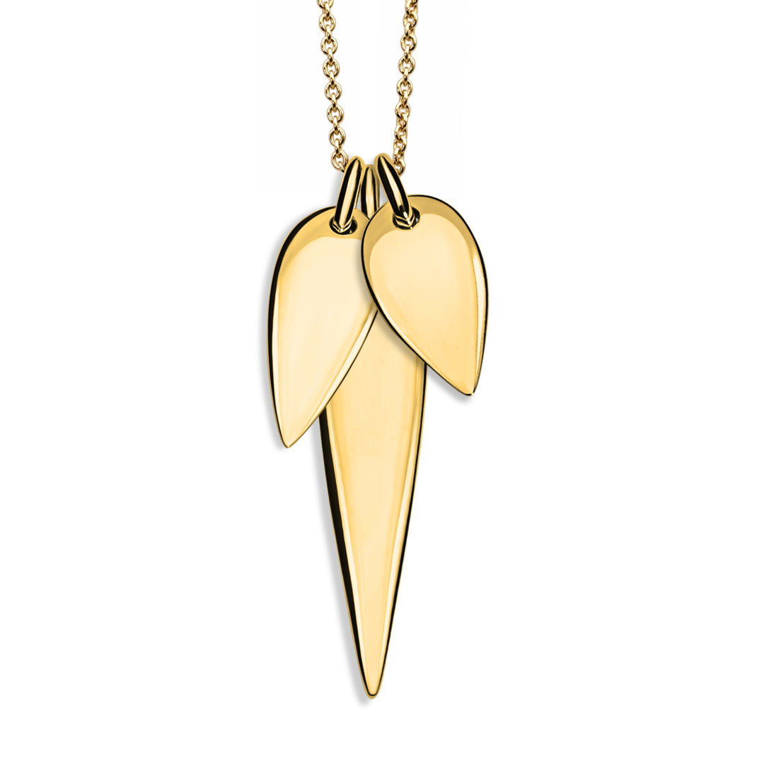 Medium Seeker Seed Pendant 18K Plated