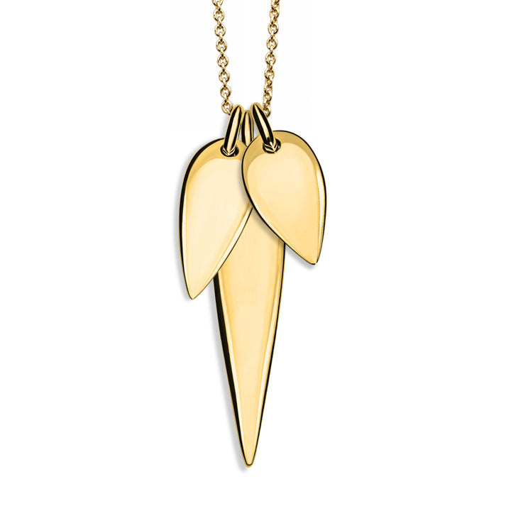 Medium Seeker Seed Pendant 18K Plated
