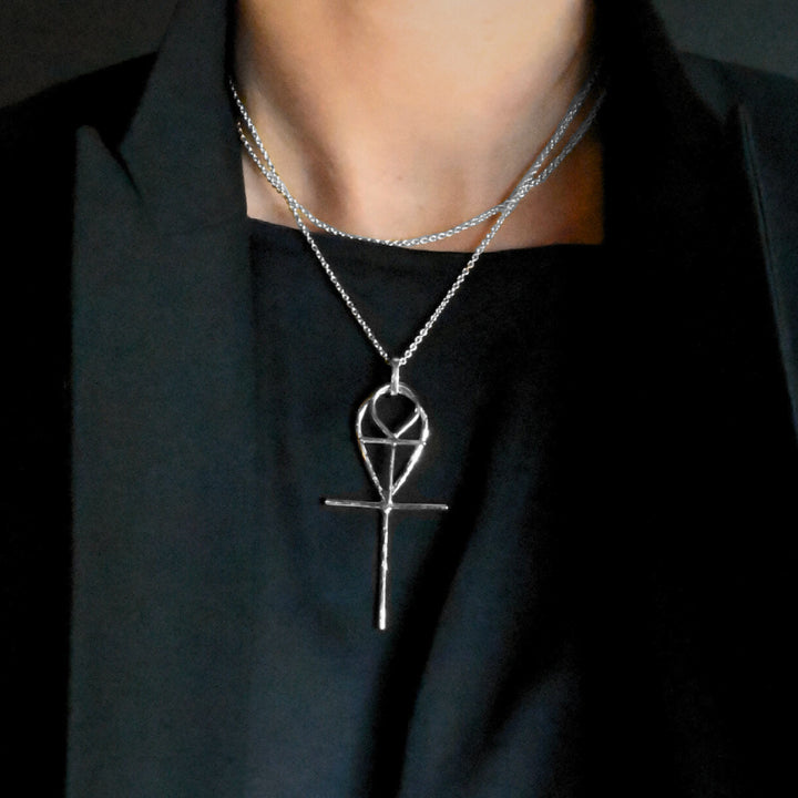 Ankh Set Sterling Silver