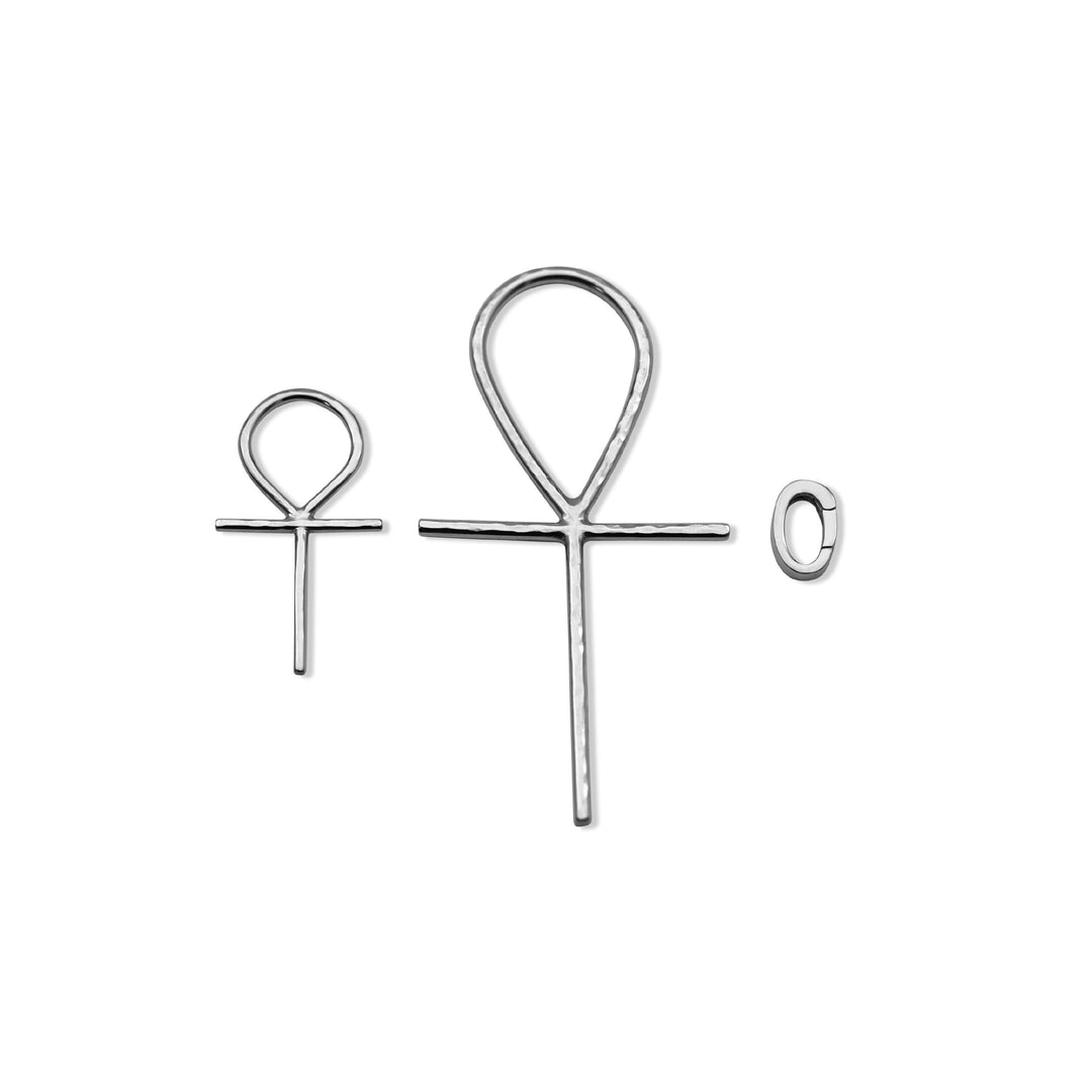 Ankh Set Sterling Silver