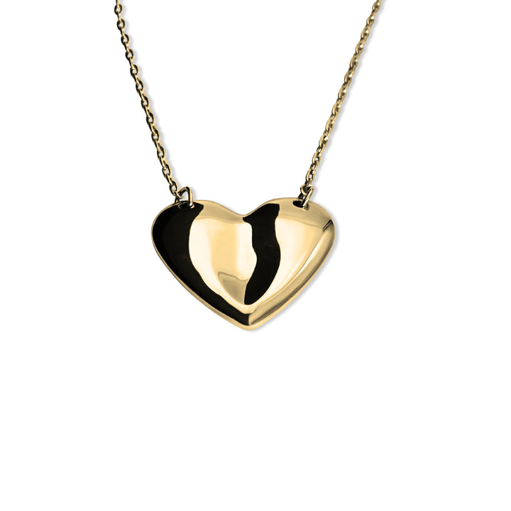 Small Love Pendant Necklace 18K Plated