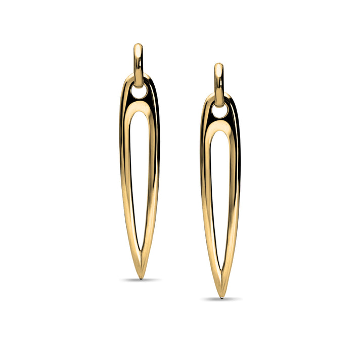 Large Seeker Earrings 18K