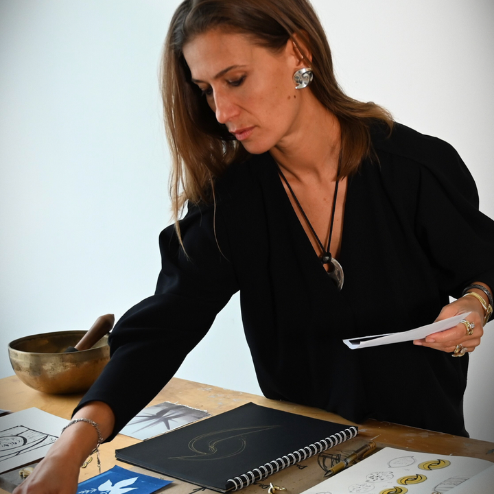 Large Vortex Earrings