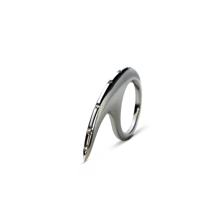 Medium Sprinkle Slice Silver