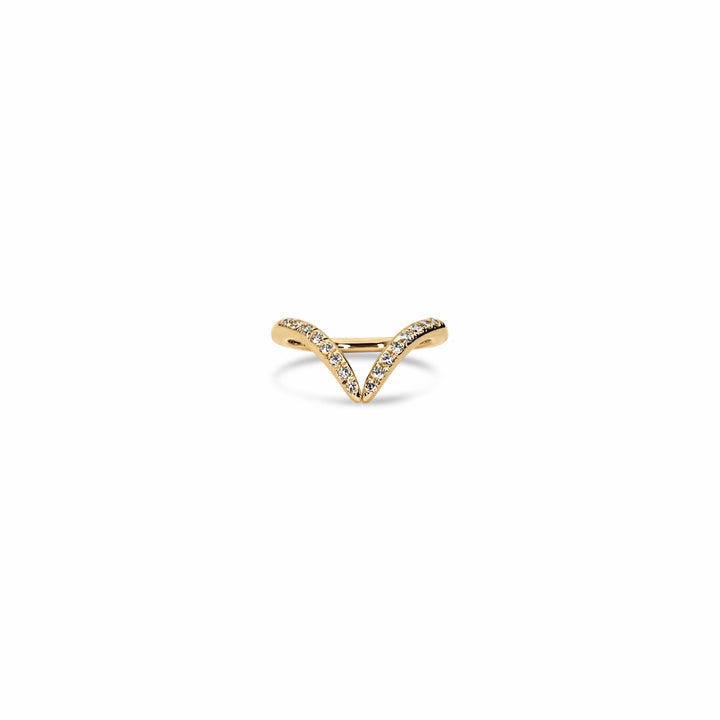 Allure Pave Liner Ring