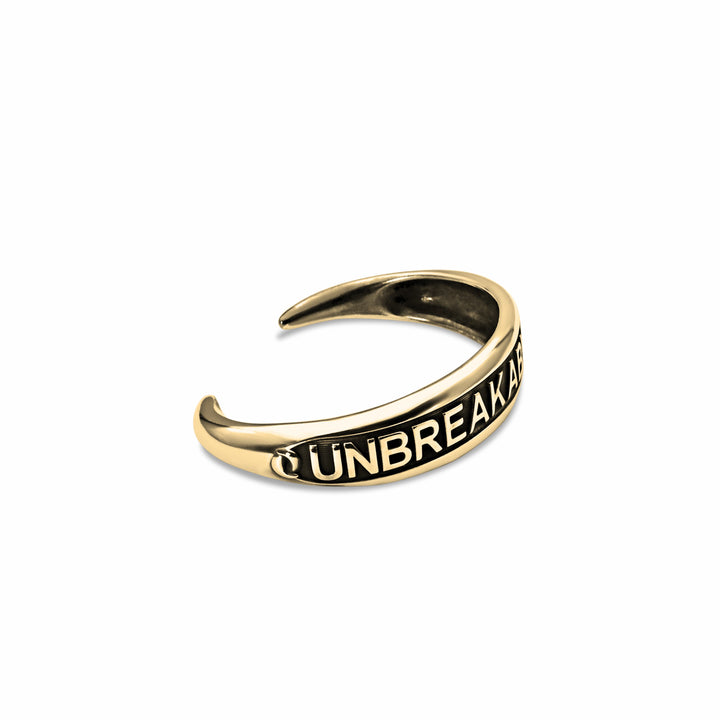 Unbreakable Bond Cuff Gold Bronze