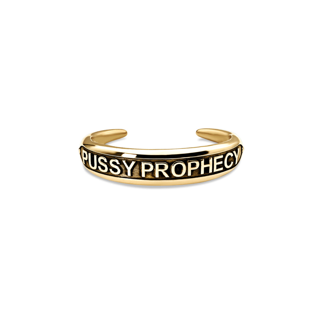 Pussy Prophecy Cuff Bracelet