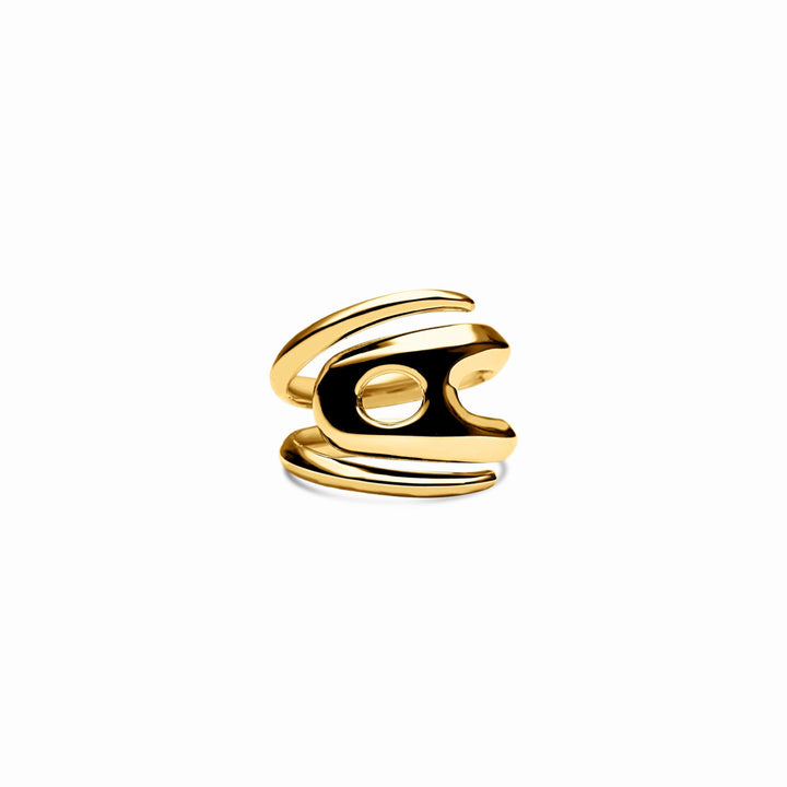 Sin Tiempo Ring Gold Bronze