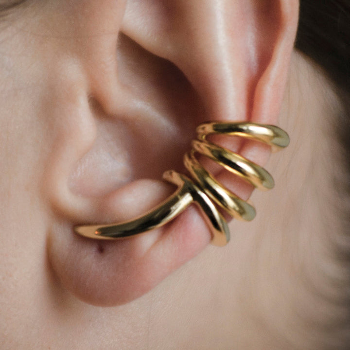 Embracer Ear Cuff Gold Bronze
