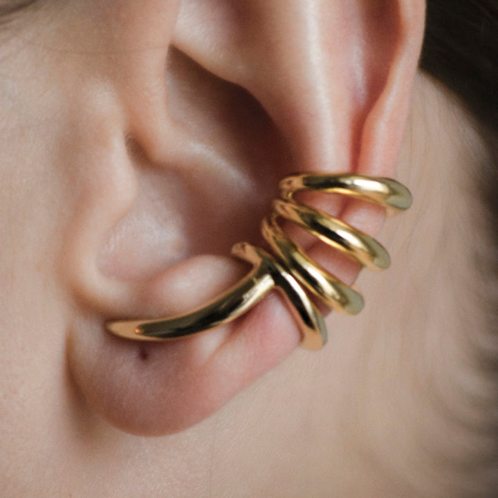 Triple Claw Ear-cuff 18K