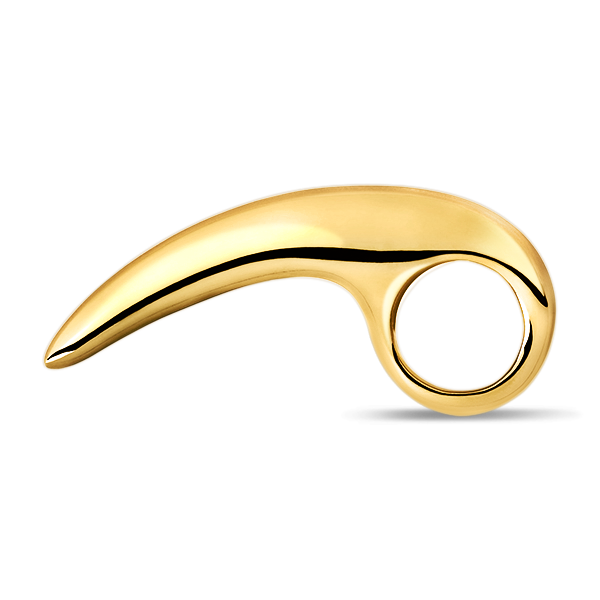 Horus Origin Ring Nº2 - Blank Slate - Gold Bronze