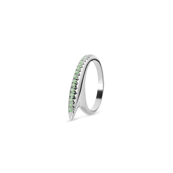 XSmall Pave Slice Silver
