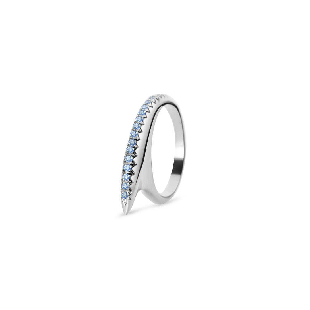 XSmall Pave Slice Silver