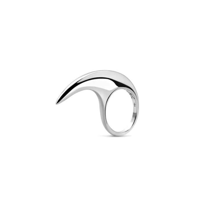 Medium Slice Ring Silver