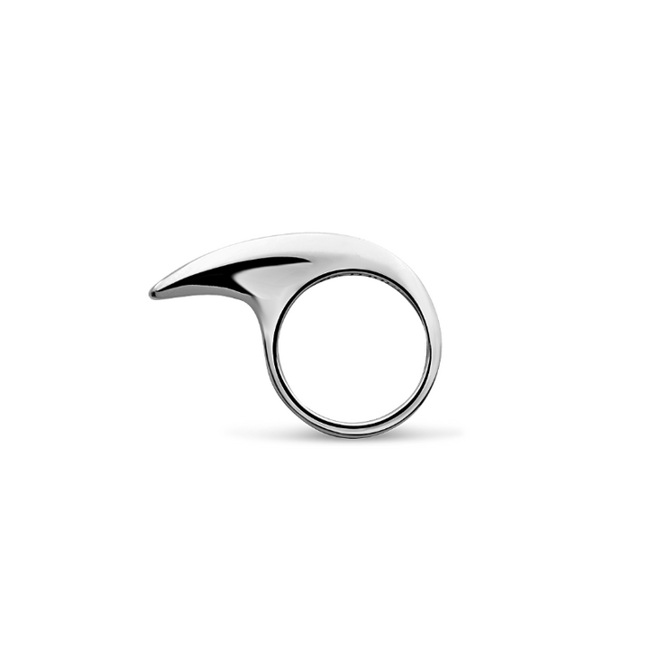 Small Slice Ring Silver